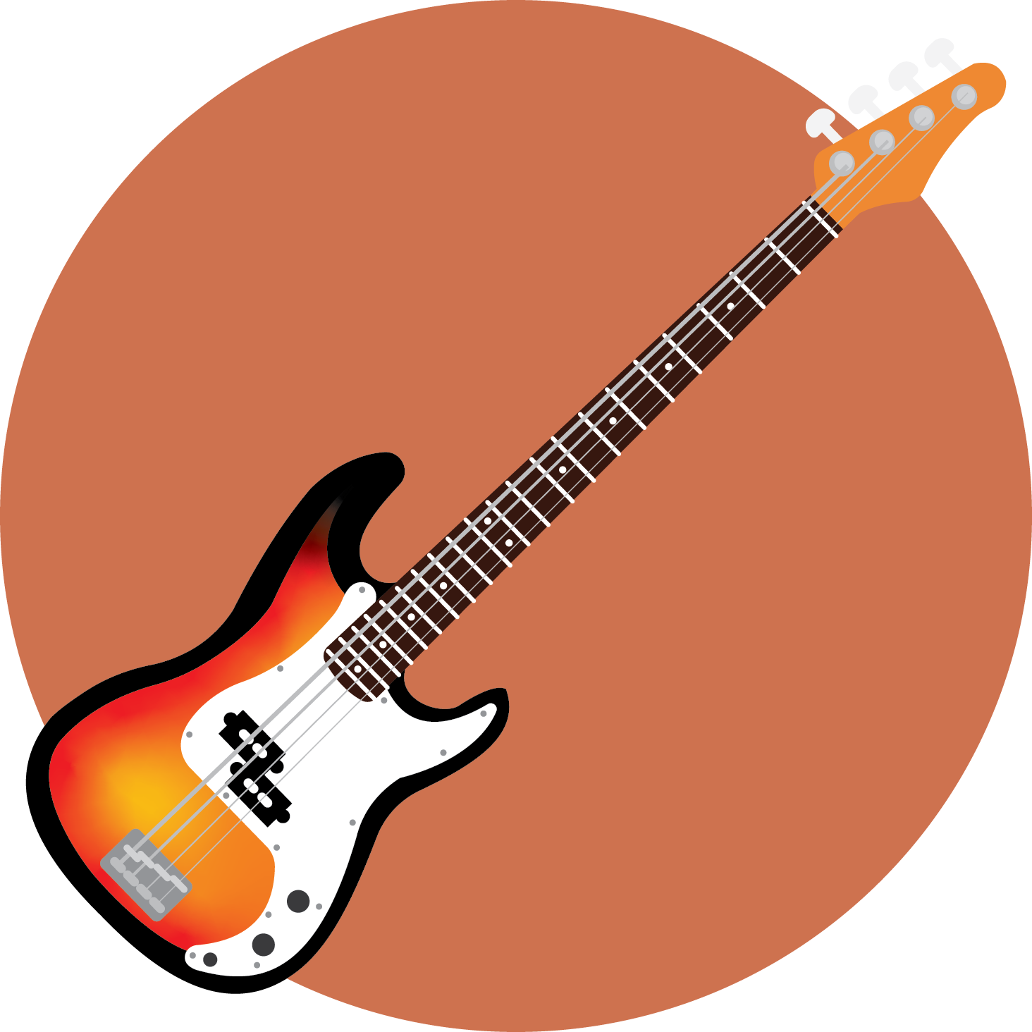 Bass Guitar Instrument icon